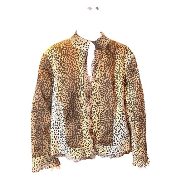 GORGEOUS GUILLAUME ANIMAL PRINT JACKET (SZ 3X) (EUC) - Picture 3 of 16